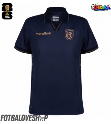 Ekvádor Dětské Venkovní Dres MS 2026 Krátký Rukáv (+ trenýrky)